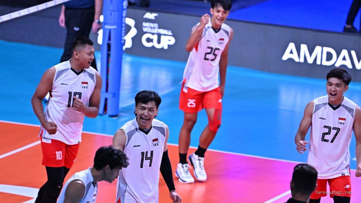 Evaluasi Performa Timnas Voli Putra Indonesia di Ajang AVC: Melampaui Target PBVSI