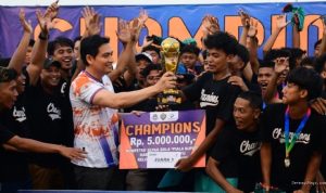 Final Sepak Bola U-19 Piala Bupati Indramayu: Ratusan Penonton Antusias