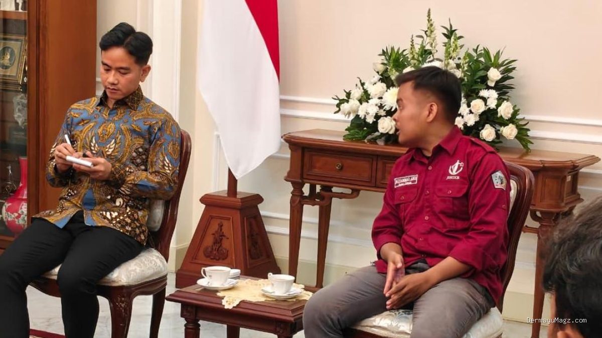 Gibran Tanggapi Aspirasi Demonstran, Akui Banyak Kekurangan