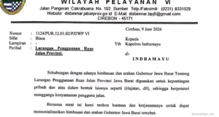 Hajatan Tutup Jalan Provinsi: Pemprov Jabar Larang, Ruas Vital Indramayu Steril