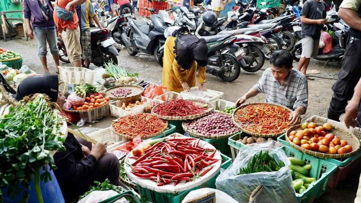 Harga Cabai Rawit Merah Hari Ini Capai Rp 75.700 per Kg