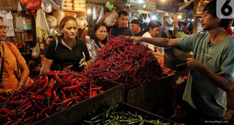 Harga Cabai Rawit Merah Hari Ini Capai Rp 76.300 per Kg