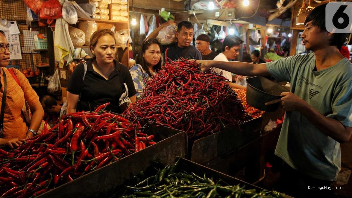 Harga Cabai Rawit Merah Hari Ini Capai Rp 76.300 per Kg