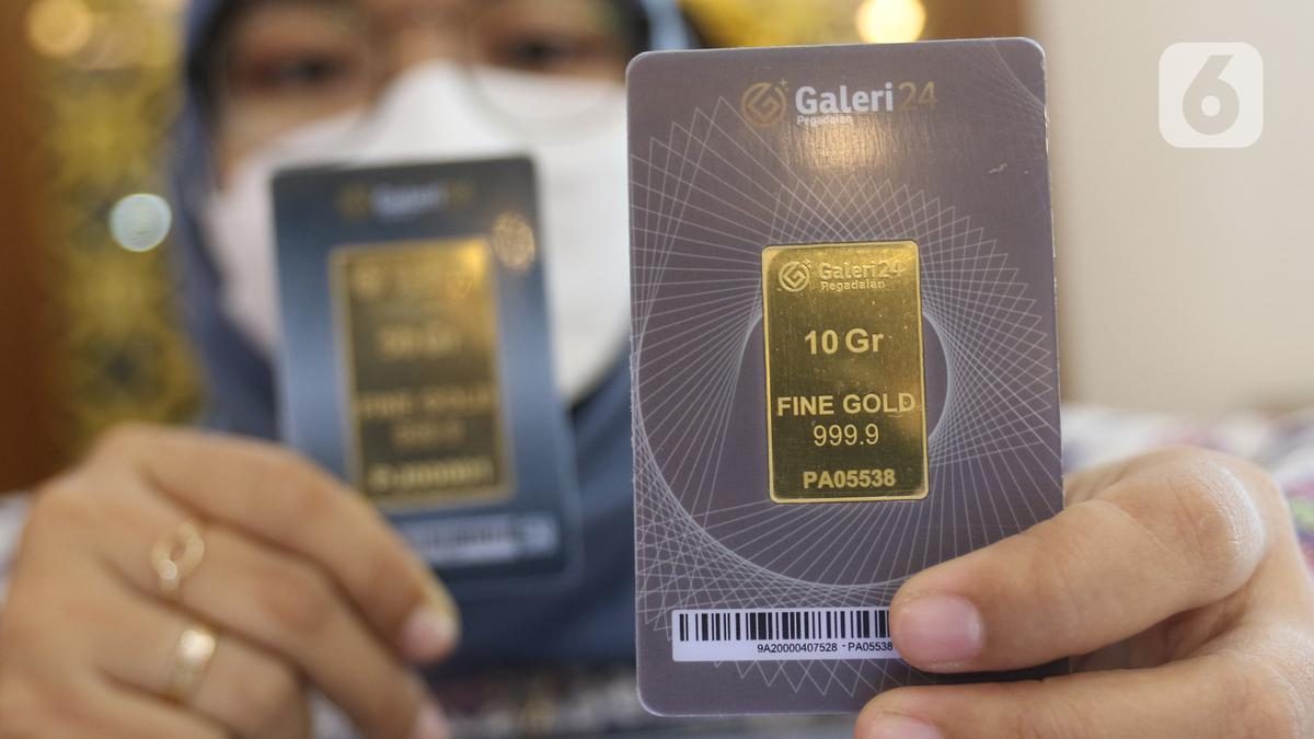 Harga Emas Pegadaian Hari Ini: UBS, Antam, dan Galeri24 Makin Menguntungkan