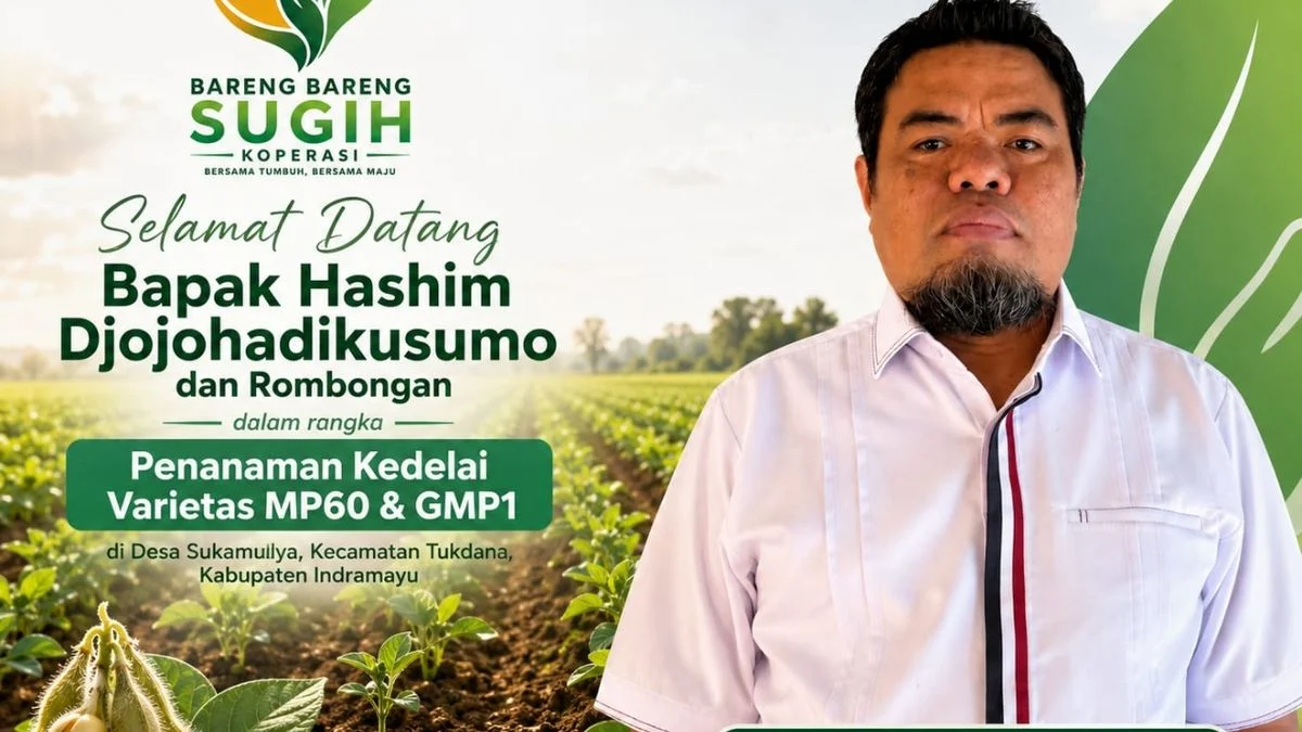 Hashim Djojohadikusumo Dukung Petani Kedelai Indramayu: Suntikan Semangat H. Mulyadi