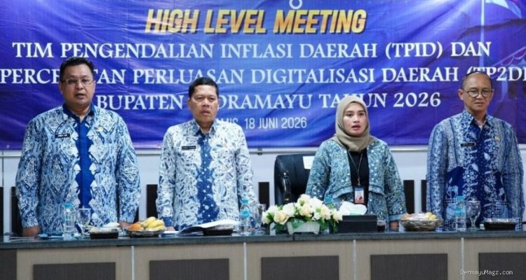 Indramayu: Kendali Inflasi & Digitalisasi Daerah 2026, Perkuat Strategi TPID & TP2DD