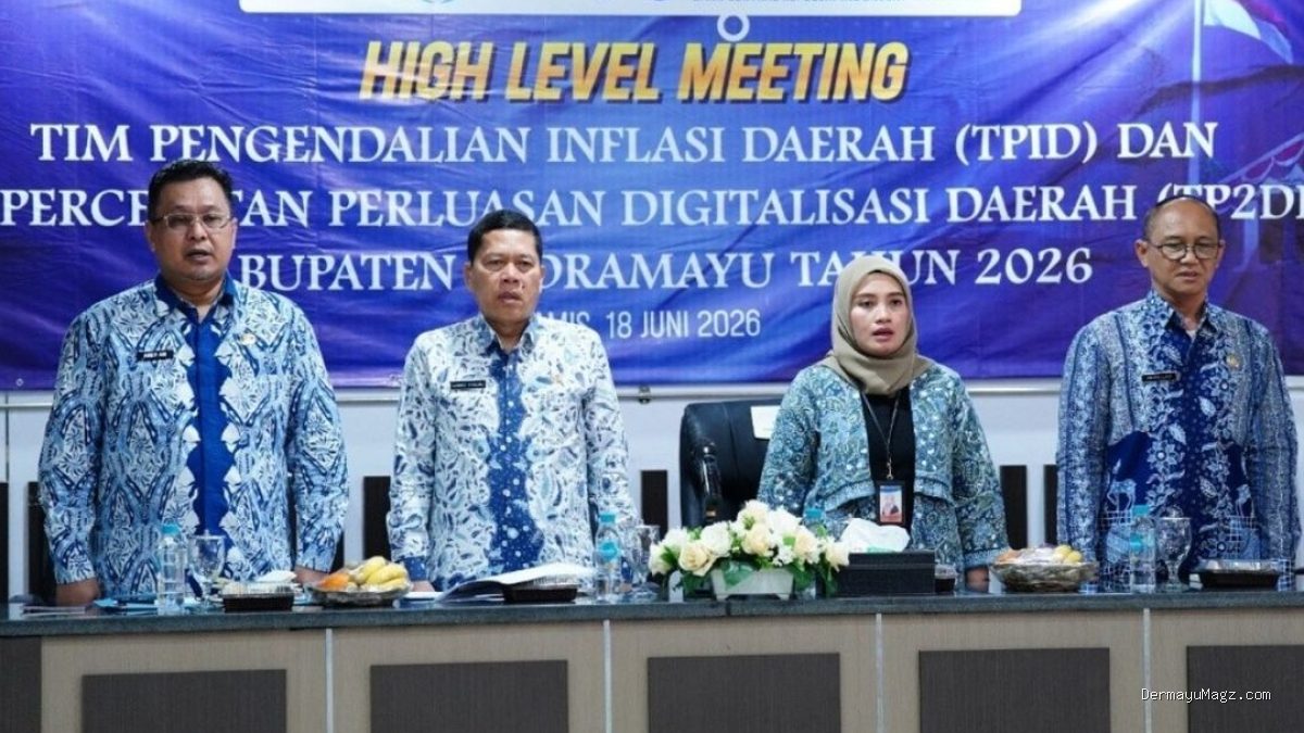 Indramayu: Kendali Inflasi & Digitalisasi Daerah 2026, Perkuat Strategi TPID & TP2DD