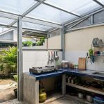 Inspirasi Dapur Baja Ringan Atap Transparan Hemat Energi Siang Hari