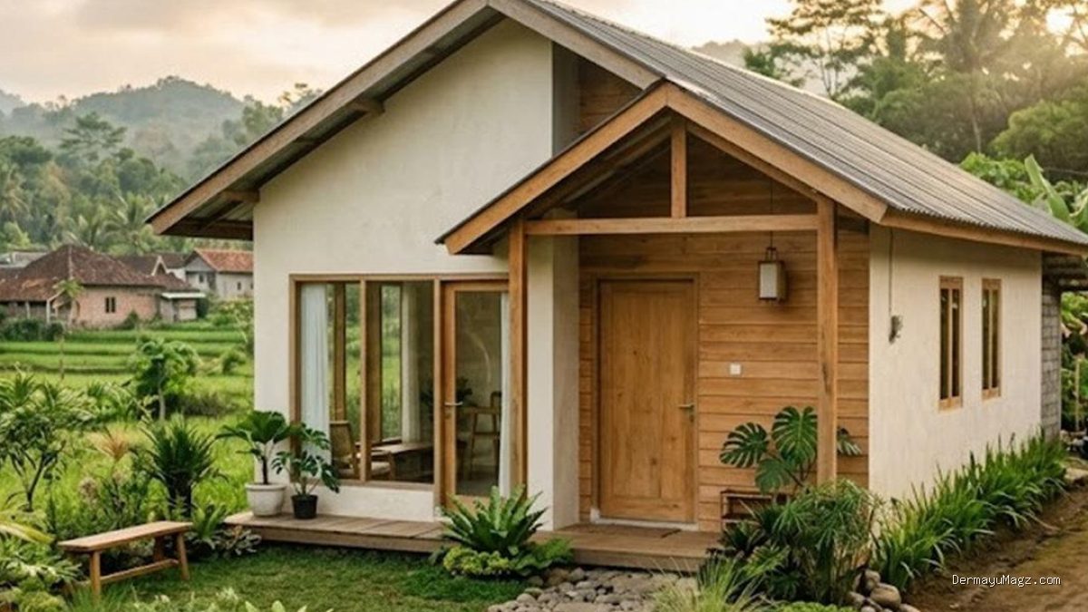 Inspirasi Fasad Rumah Bergaya Japandi untuk Lahan Sempit: Estetik, Minimalis, dan Hangat