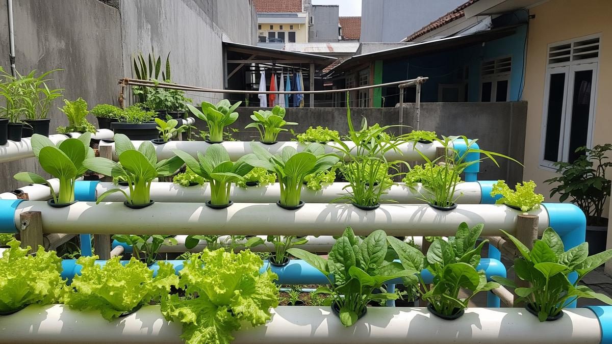 Inspirasi Kebun Sayur IRT Padat Panen untuk Rumah Sederhana yang Produktif