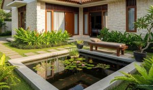 Inspirasi Kolam Ikan untuk Nikmati Masa Pensiun di Rumah, Tenang dan Nyaman