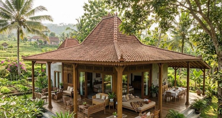 Inspirasi Rumah Kampung dengan Serambi Luas untuk Berkumpul Keluarga