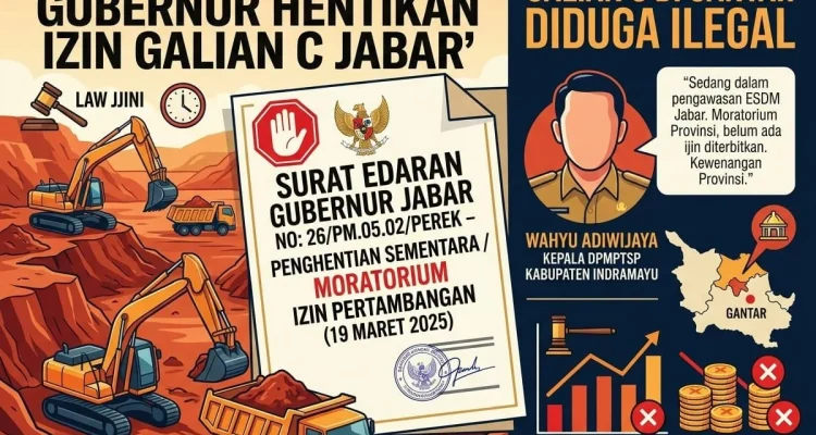 Izin Galian C Gantar: Kepala DPMPTSP Indramayu Sebut Provinsi Moratorium