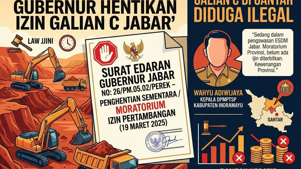 Izin Galian C Gantar: Kepala DPMPTSP Indramayu Sebut Provinsi Moratorium
