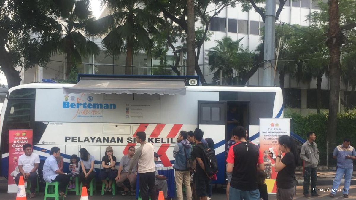 Jadwal dan Lokasi Samsat Keliling di Wilayah Jadetabek