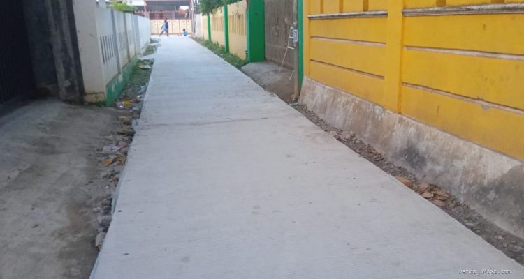 Jalan Doyok Mulus Berbeton: Warga Lemahmekar Bersyukur Program PSU