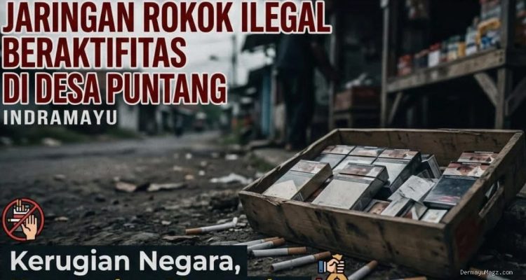 Jaringan Rokok Ilegal Puntang Indramayu Rugikan Negara