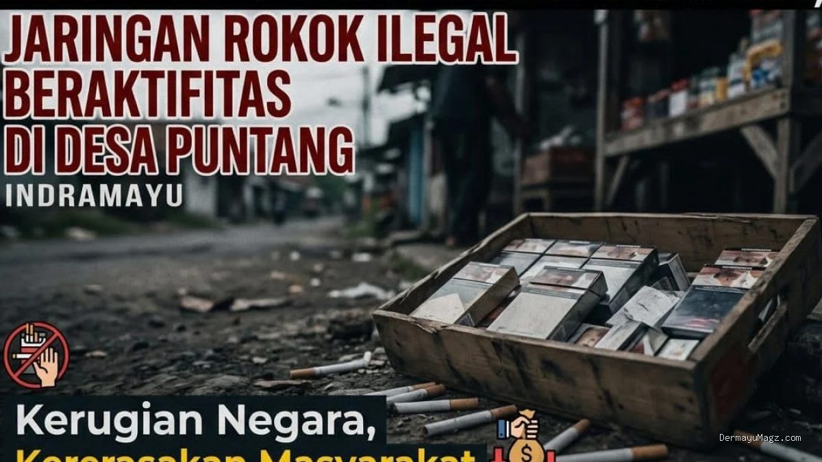 Jaringan Rokok Ilegal Puntang Indramayu Rugikan Negara