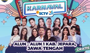 Karnaval SCTV di Jepara Akhir Pekan Ini, Dimeriahkan Geisha dan Bintang Jejak Duk