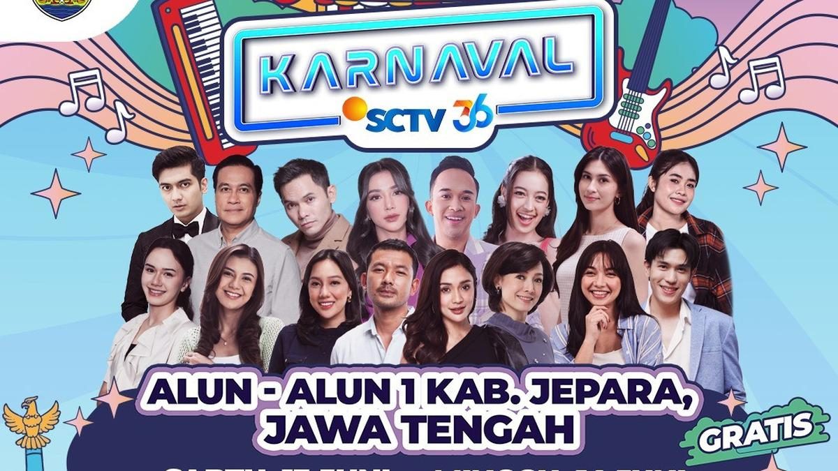 Karnaval SCTV di Jepara Akhir Pekan Ini, Dimeriahkan Geisha dan Bintang Jejak Duk