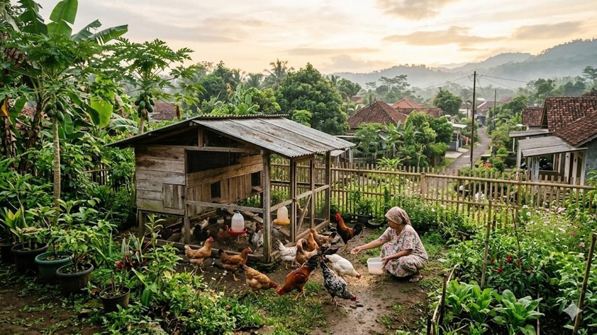 Kebiasaan Pagi Hari yang Berdampak Besar untuk Pertumbuhan Ayam