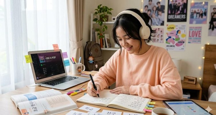 Kebiasaan Sederhana Penggemar K-Pop untuk Tingkatkan Bahasa Korea
