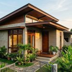Kombinasi Material Fasad Rumah Tahan Cuaca Tropis yang Modern