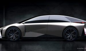 Lexus LF-ZC: Sedan Listrik Konsep yang Tidak Jadi Produksi