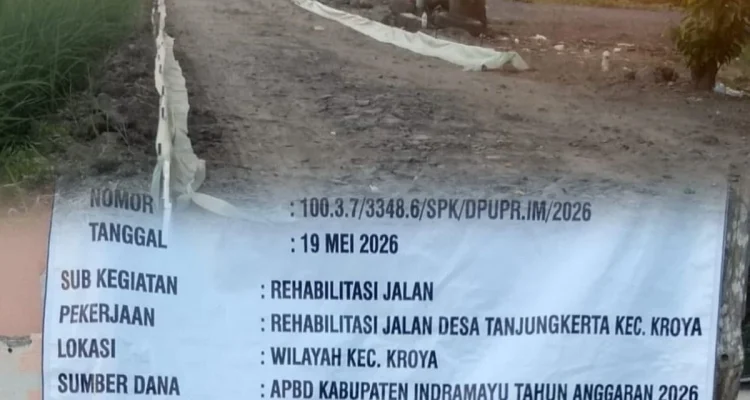 LSM Harimau: Dugaan Curang Proyek Rabat Beton Tanjungkerta Indramayu