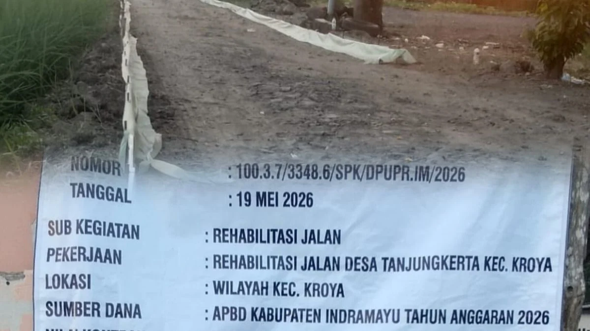 LSM Harimau: Dugaan Curang Proyek Rabat Beton Tanjungkerta Indramayu