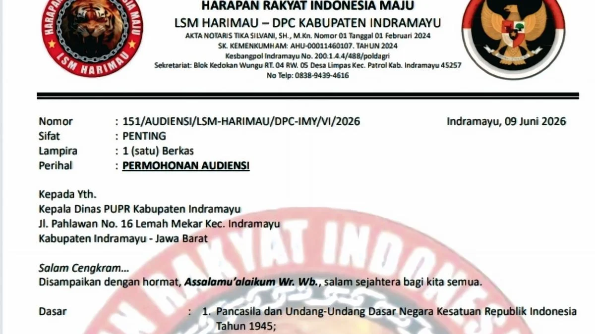 LSM Harimau: Spesifikasi Proyek Cor Beton Indramayu Sesuai RAB?