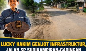 Lucky Hakim Percepat Infrastruktur: Jalan SP Sudikampiran-Gadingan Rp3,3 M
