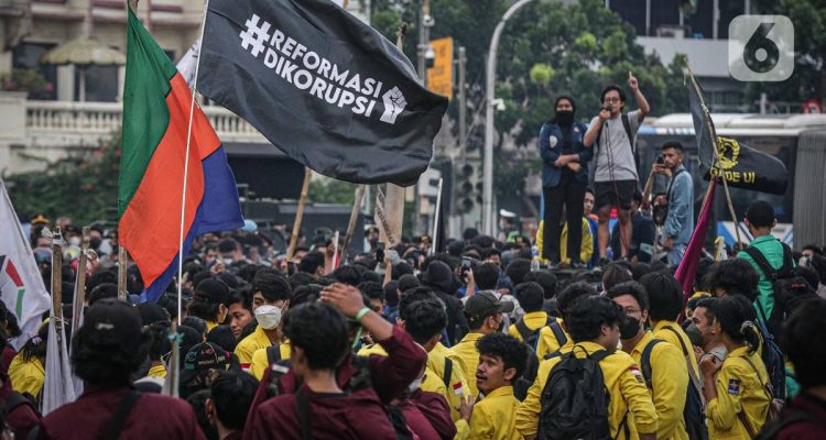 Mahasiswa Jabodetabek Gelar Aksi di Bundaran HI