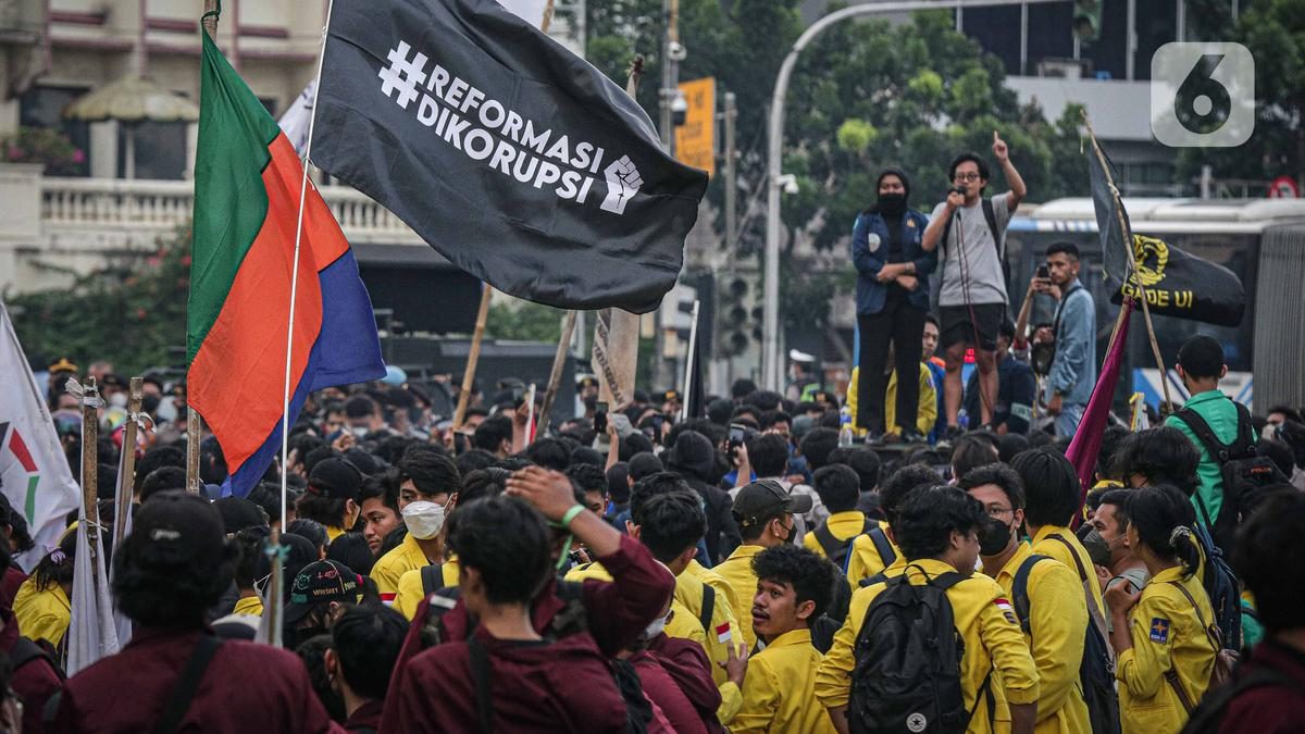 Mahasiswa Jabodetabek Gelar Aksi di Bundaran HI