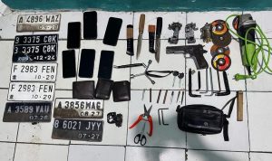 Markas Pencuri Motor Tangerang Digerebek, Ada Airsoft Gun