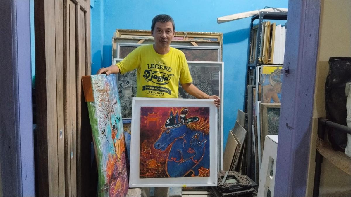 Melukis Karya Bermakna, Bukan Sekadar Indah