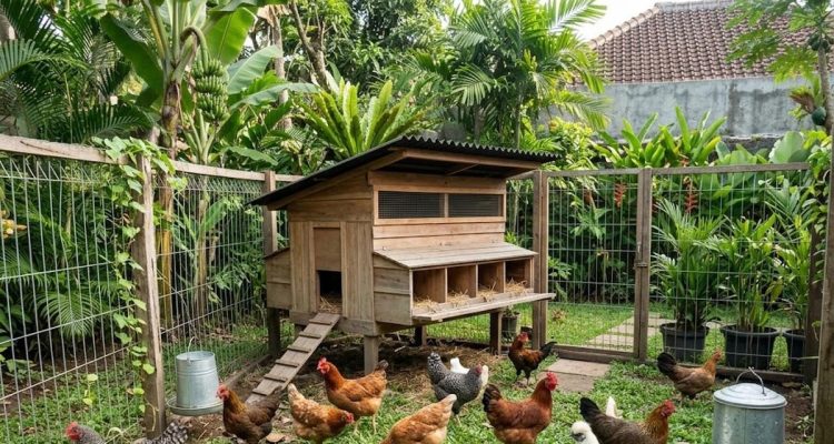 Membuat Kandang Umbaran Ayam di Lahan Terbatas agar Sehat dan Berkembang