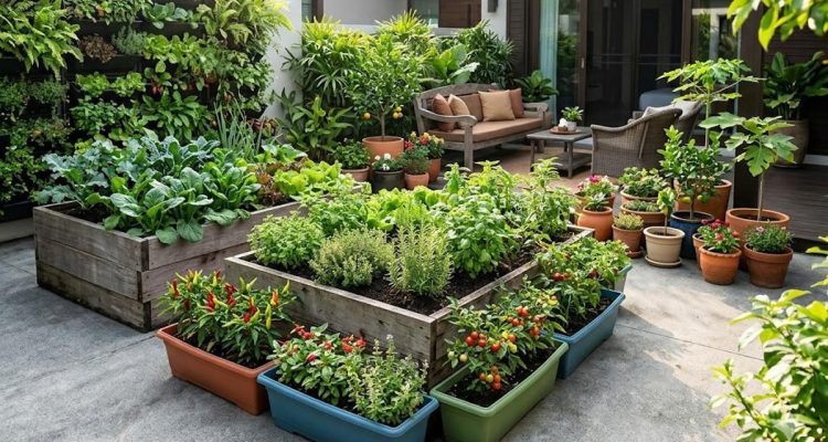 Menata Halaman Cor Agar Tetap Berfungsi untuk Berkebun