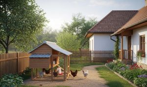Menjaga Jarak Tepat Kandang Ayam dari Rumah untuk Ternak Kecil