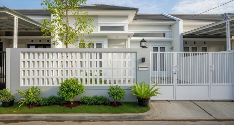 Model Pagar Minimalis Populer, Simpel, Modern, dan Menjaga Privasi