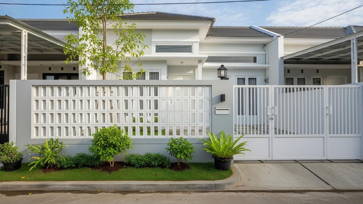 Model Pagar Minimalis Populer, Simpel, Modern, dan Menjaga Privasi