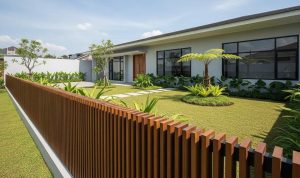 Model Pagar Pendek yang Memberi Kesan Rumah Lebih Luas