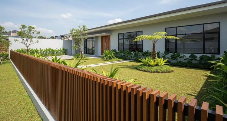 Model Pagar Pendek yang Memberi Kesan Rumah Lebih Luas