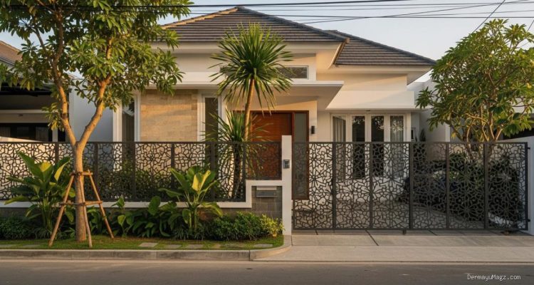 Model Pagar Rumah Aman, Nyaman, dan Kokoh untuk Keluarga dengan Anak