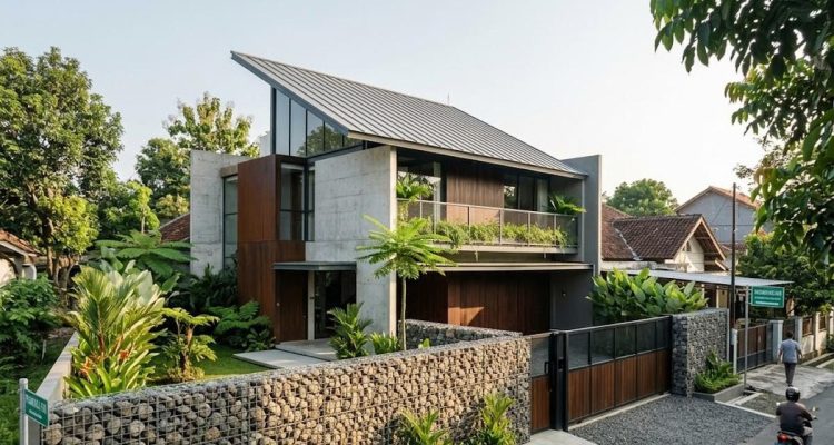 Model Pagar Rumah yang Membantu Mengurangi Debu dari Jalan