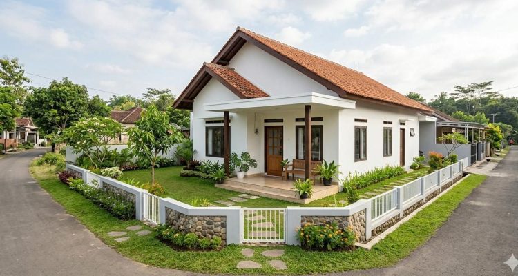 Model Rumah Desa untuk Lahan Hook yang Fungsional dan Estetis