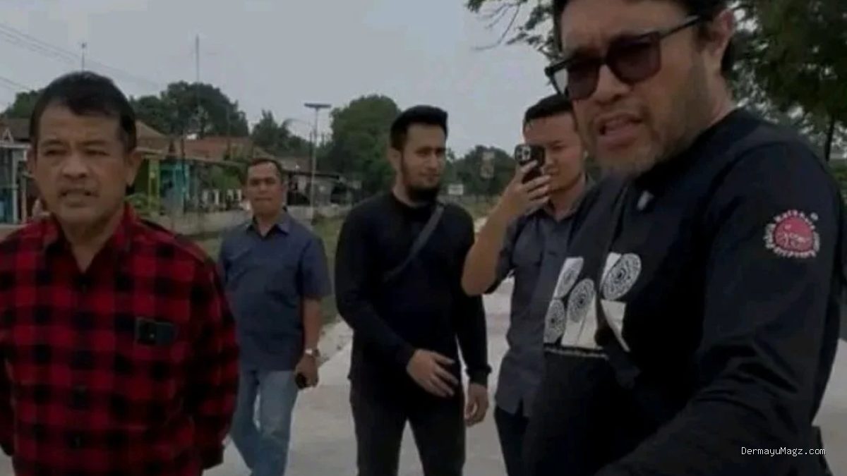 Ono Surono Tinjau Proyek Jatisawit, Puas Perbaikan Jalan Indramayu-Jatibarang