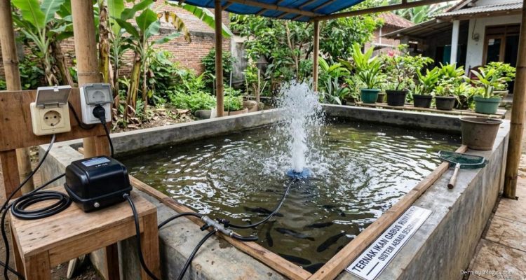 Panduan Lengkap Membuat Aerasi Efektif untuk Budidaya Ikan Gabus di Rumah