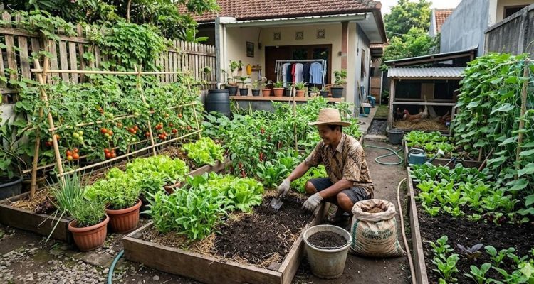 Panduan Lengkap Membuat Kebun Organik dari Limbah Kandang Ayam