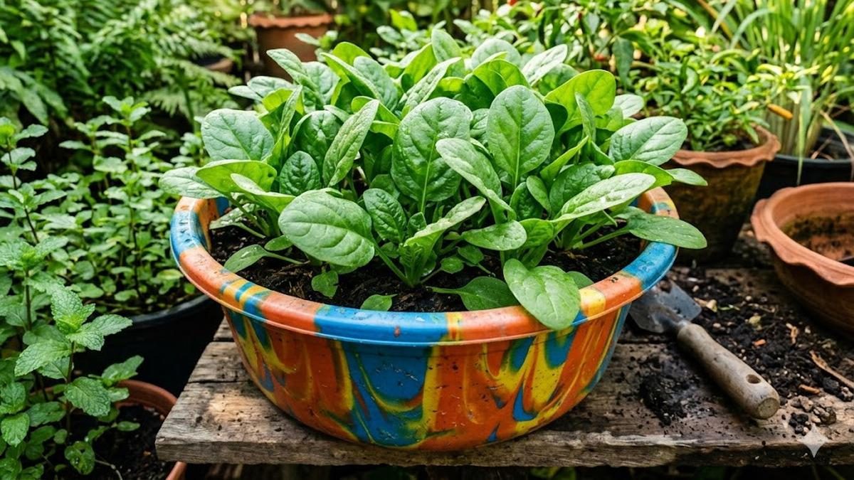 Panduan Praktis Menanam Bayam di Keranjang Bekas untuk Kebun Mini di Rumah